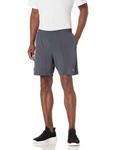 champion mens 7-inch sport with liner shorts, stealth, small us
