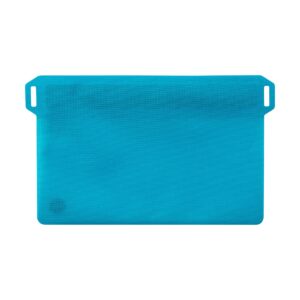 Nite Ize Runoff Waterproof Travel Pouch with TRU Zip - Dry Pouch for Phone & Travel Necessities - Touchscreen Friendly Waterproof Pouch with Reliable Zipper - Small, Blue