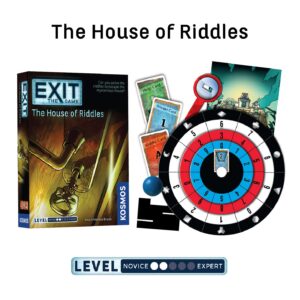 EXIT: The Game 4-Pack Escape Room | Beginner Bundle | Haunted Roller Coaster, Sunken Treasure, Mysterious Museum, House of Riddles | Family-Friendly, Cooperative Game | 1- 4 Players, Ages 10+