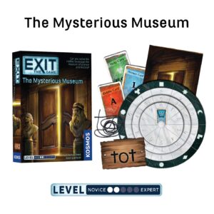 EXIT: The Game 4-Pack Escape Room | Beginner Bundle | Haunted Roller Coaster, Sunken Treasure, Mysterious Museum, House of Riddles | Family-Friendly, Cooperative Game | 1- 4 Players, Ages 10+