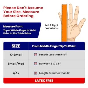 Trigger Finger Splint Finger Brace | Middle Finger Splint | Splint For Fractures, Broken Ring Finger, Arthritis, Tendonitis | Mallet Finger Splint Straightener Immobilizer | (RIGHT SMALL-MEDIUM)