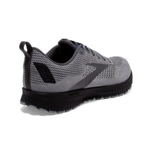 Brooks Men's Revel 4 Running Shoe - Grey/Blackened Pearl/Black - 8.5