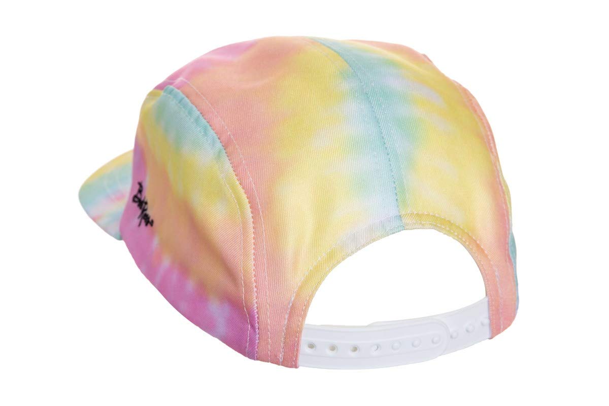 Calhoun Officially Licensed Bob Ross Adjustable 5 Panel Tie Dye Multicolour Hat