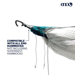 ENO, Eagles Nest Outfitters Blaze UnderQuilt Hammock Insulation for Winter, Glacier