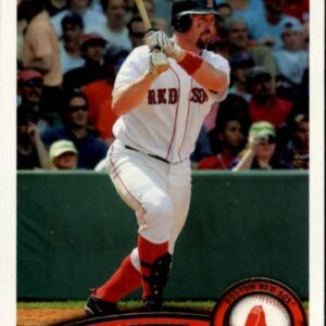 2011 Topps #115 Jason Varitek MLB Baseball Trading Card