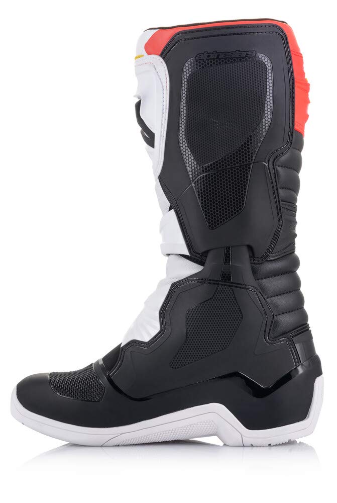 Alpinestars 2013018-1238-11 Tech 3 Boots Black/White/Red/Fluo Yellow Sz 11