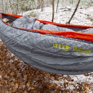 ENO, Vulcan UnderQuilt - Protective and Warm Hammock Underquilt with Synthetic Insulation - for Camping, Hiking, Backpacking, Festival, Travel, or The Beach - Storm