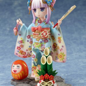 Furyu Miss Kobayashi's Dragon Maid: Kanna (Finest Kimono Version) 1:7 Scale PVC Figure, Multicolor