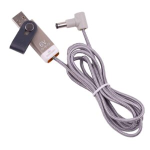 myvolts ripcord usb to 5.7v dc power cable compatible with the roland jd-xi synth