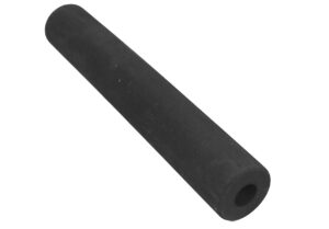 jigging world eva foam grips for custom rod building (solid black, 1 piece of 7" only)