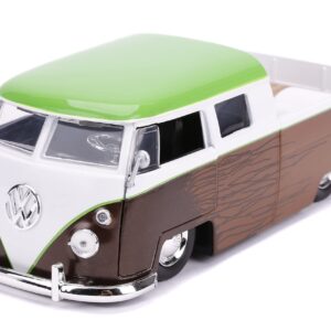 Marvel Guardians of The Galaxy 1:24 Volkswagen Bus Die-Cast Car & 2.75" Groot Figure, Toys for Kids and Adults