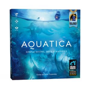 Aquatica | Board Game | Strategy Game for Teens and Adults | Family Game Night | Entertainment | Ages 14+ | 1-4 Players | 60 Minutes Playtime