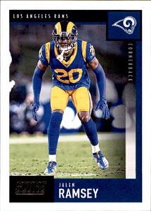 2020 score #304 jalen ramsey los angeles rams football trading card