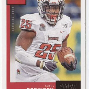 2020 Score #382 James Robinson RC Rookie Illinois State Redbirds Football Trading Card