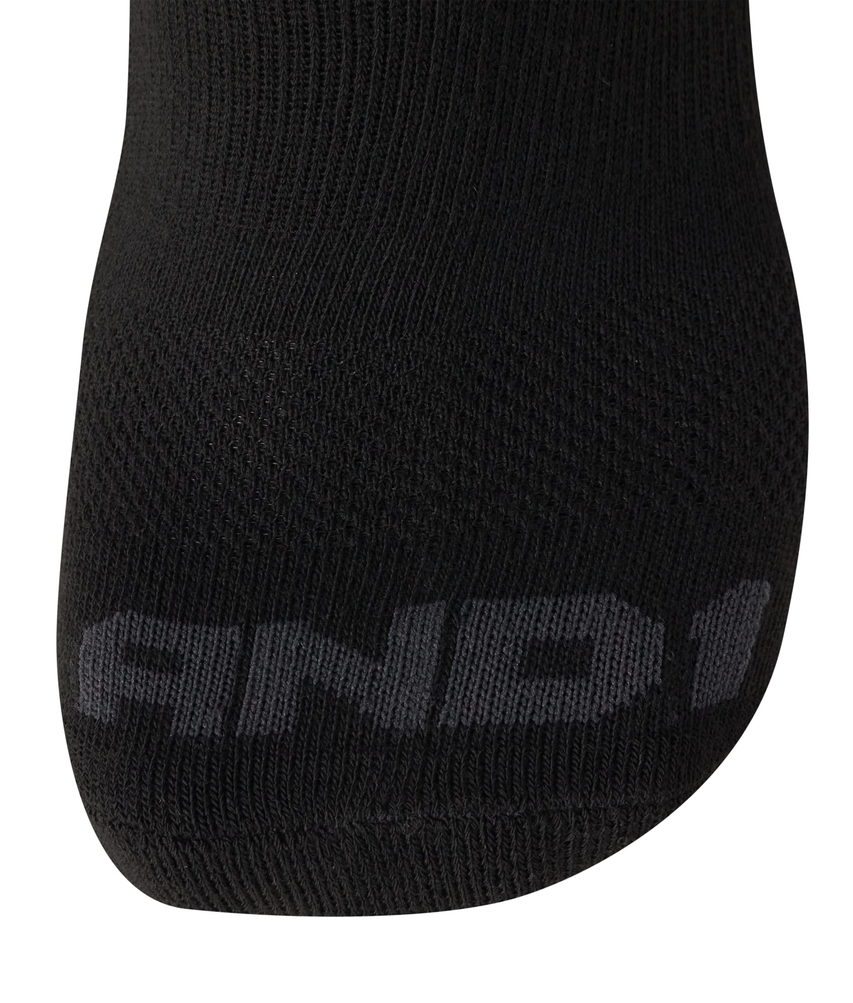 AND1 Men's Socks - Athletic Cushion Quarter Cut Ankle Socks (12 Pack), Size 6-12.5, Black