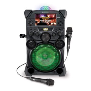 Singing Machine Festival SDL9050 with LCD Monitor, Rechargeable Battery and Bluetooth Streaming