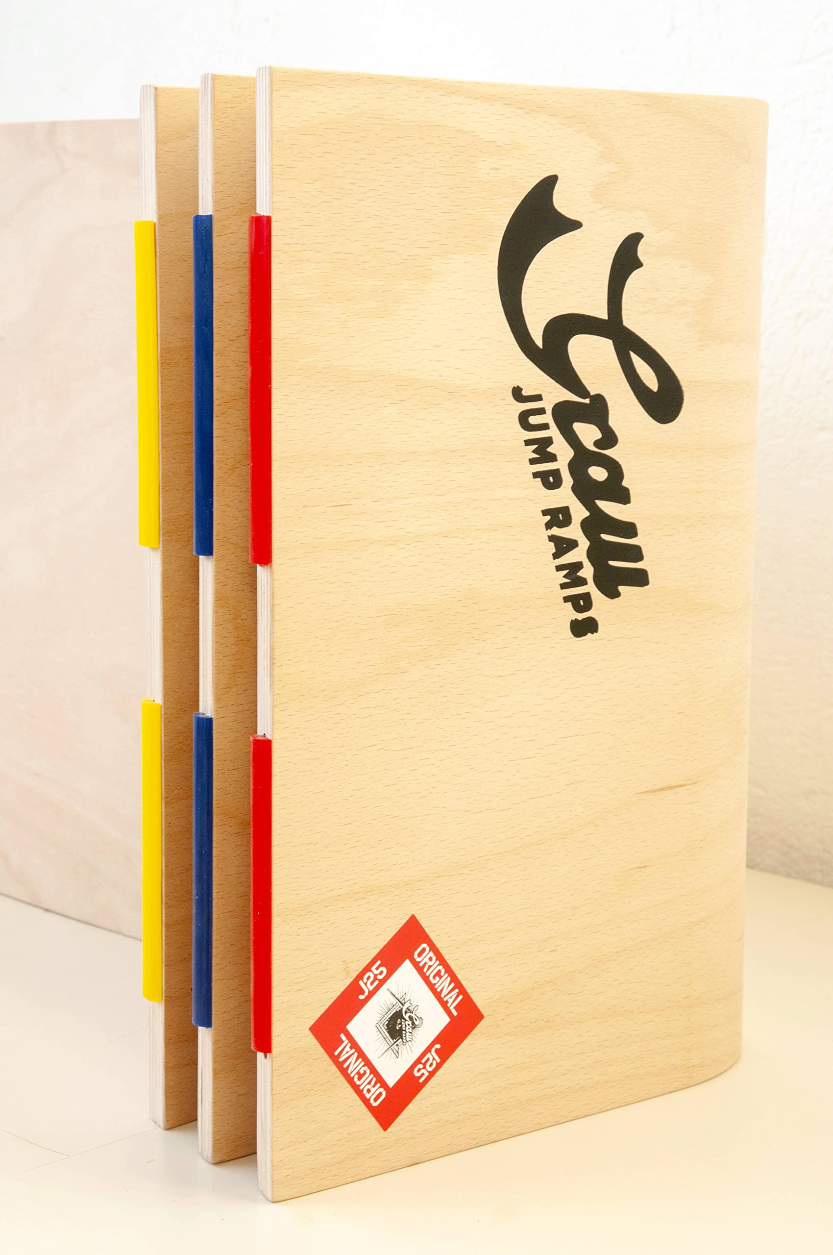 Graw Jump Ramps J20-7.9" Wooden Launch Ramp for Skateboard, BMX and More