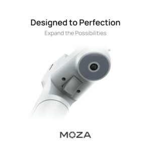 MOZA Mini MX Gimbal Stabilizer 3-Axis Mobile Handheld Stabilizer for Smartphone Small Palm Size Support iOS&Android Easy Start Filming with Max Payload 9.9OZ for Vlog YouTube Street Snapshot