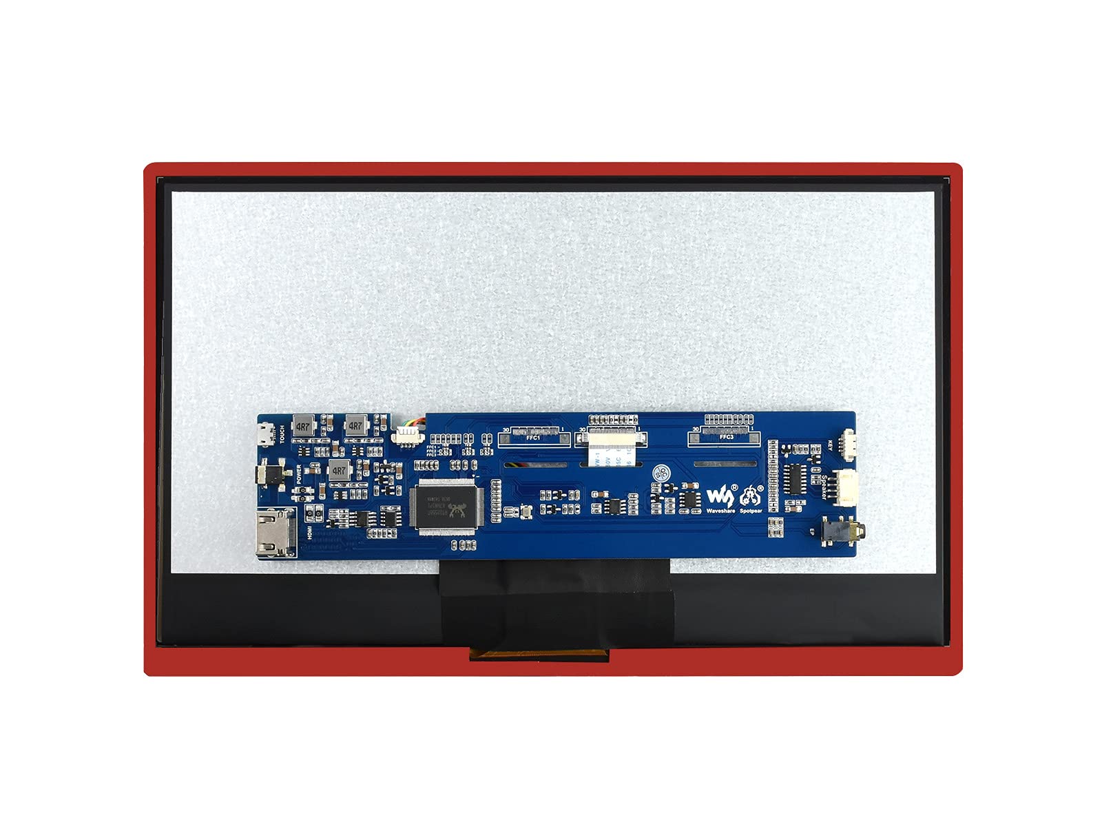 waveshare 11.6inch Capacitive Touch LCD Screen Compatible with Raspberry Pi4B/3B+/3A+/2B/B+/A+/Zero/Zero W/WH/Zero 2W CM3+/4 1920×1080 Resolution HDMI IPS Supports Jetson Nano/Windows