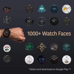 Ticwatch Pro 3 GPS Smart Watch Men's Wear OS Watch Qualcomm Snapdragon Wear 4100 Platform Health Fitness Monitoring 3-45 Days Battery Life Built-in GPS NFC Heart Rate Sleep Tracking IP68 Waterproof