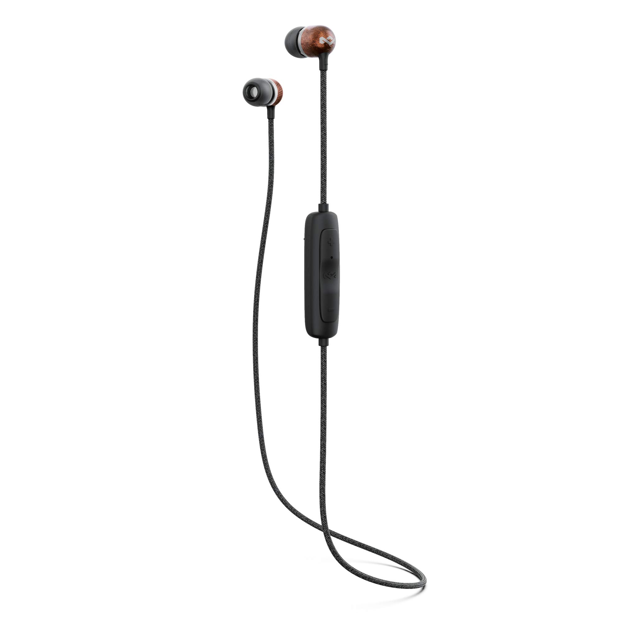 House of Marley Smile Jamaica Wireless 2, Bluetooth Headphones, Long Battery Life, Built-in Microphone and Quick Charge Technology, Signature Black