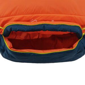 ust monarch sleeping bag with temp control, heavy duty construction, pillow option and carry case for camping, hiking, backpacking and outdoors - regular