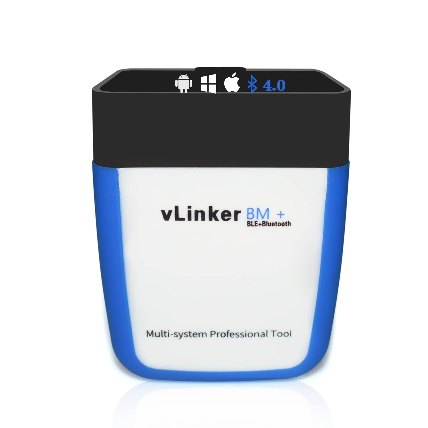 Vgate vLinker BM+ OBD2 Bluetooth Scanner for BMW/Mini BimmerCode, Car Code Reader for iOS, Android, and Windows