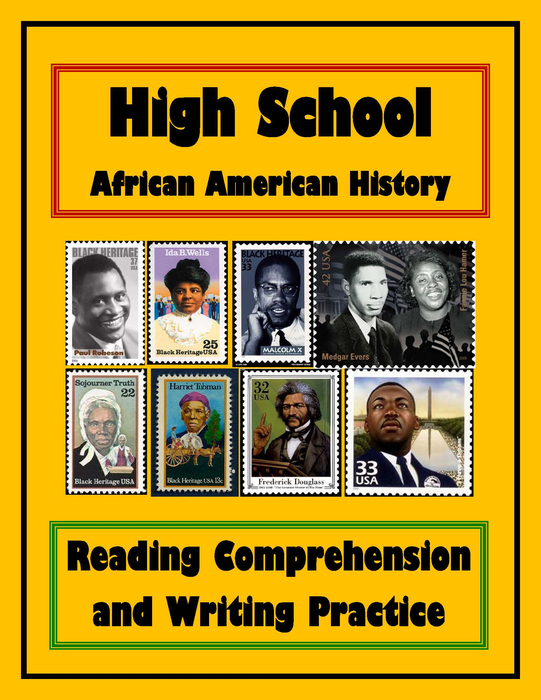 High School African American History Workbook