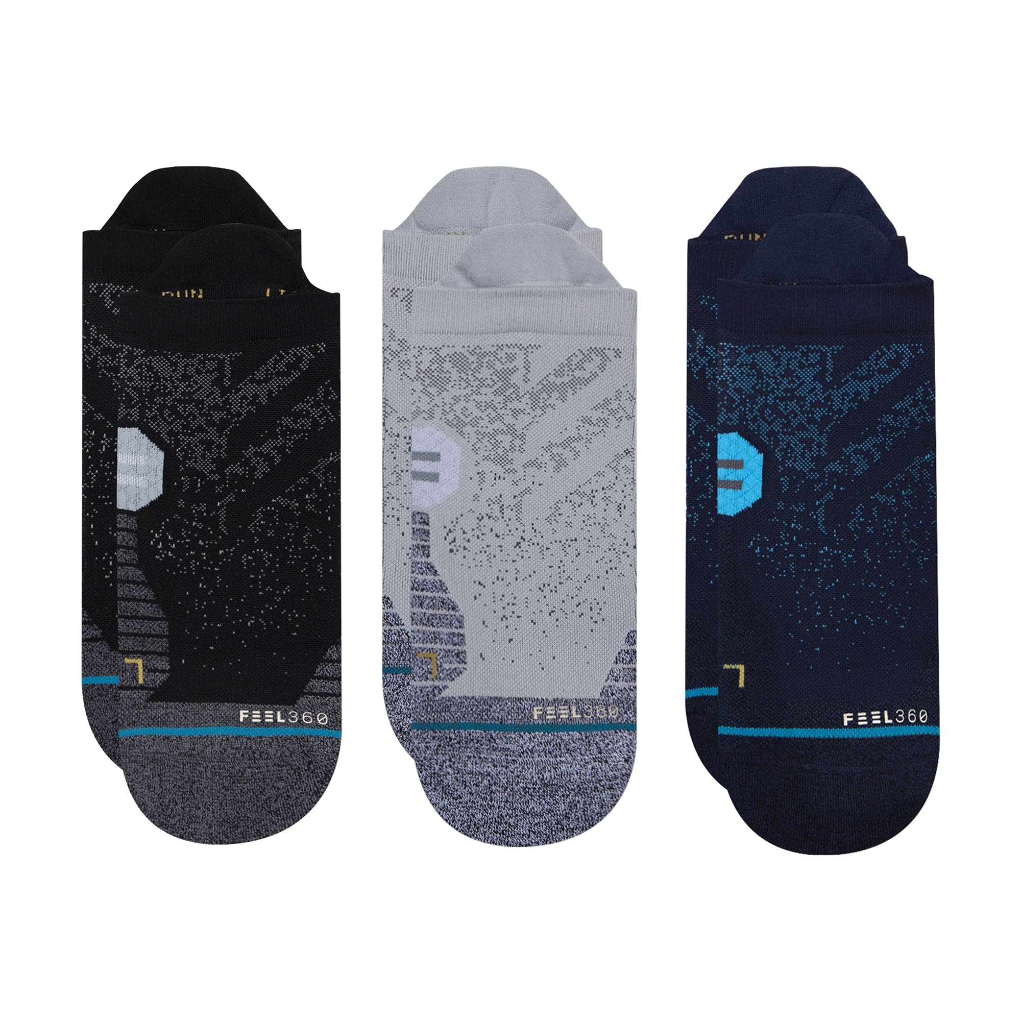 Stance Run Tab St Socks [3 Pack] (Large)