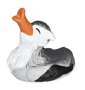 wild republic rubber duck, wolf, gift for kids, great gift for kids and adults, 4 inches