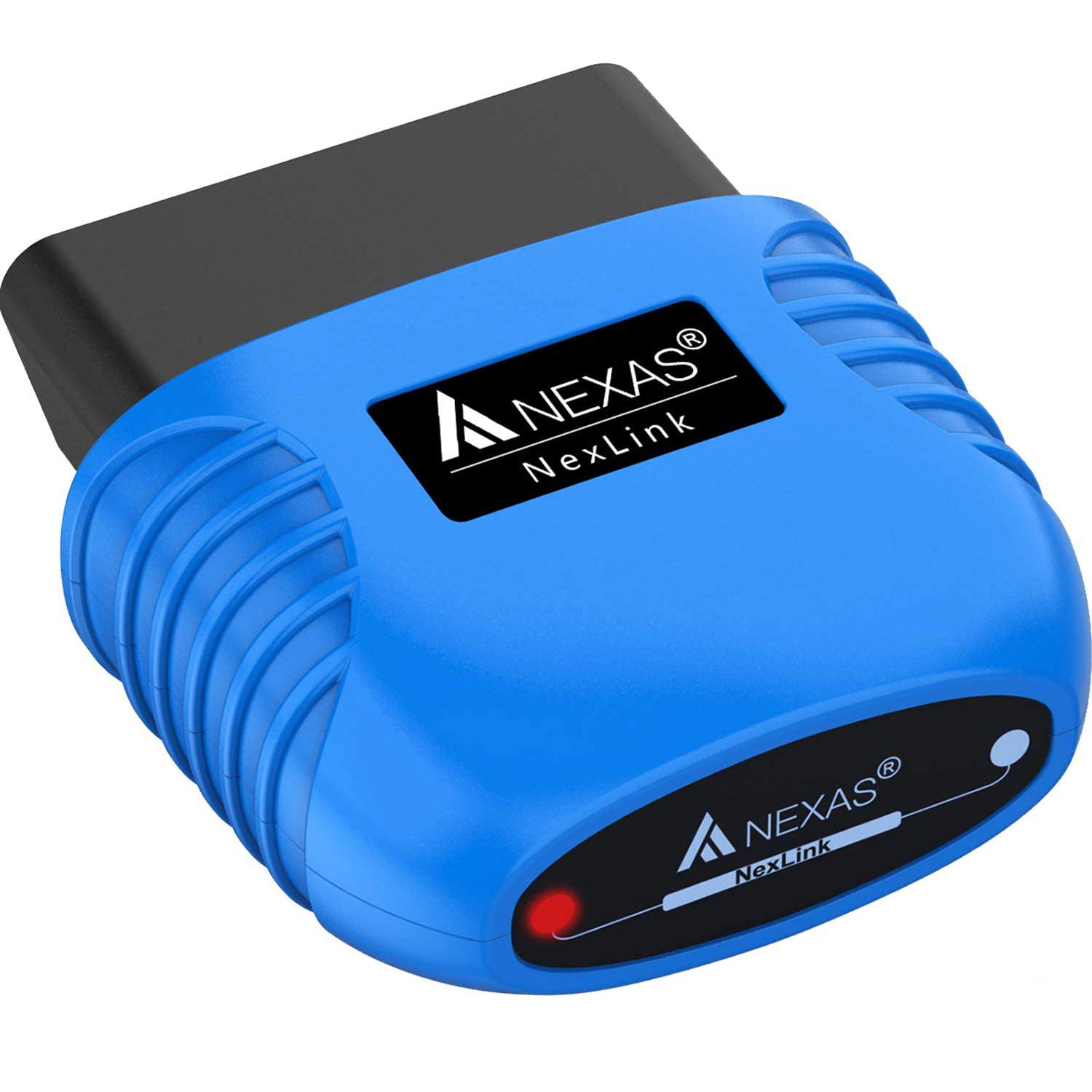 NEXAS NexLink OBD2 Scanner Bluetooth 5.0,Wireless Compatible with Third-Party Apps,Car & Motorcycle Universal Code Reader,Check Engine Fault OBDII Adapter Scan Tool for iOS, Android & Windows