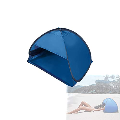 Beach Canopy, Portable Sun Shade Canopy Beach Sunbathing Personal Sun Protection Quick Installation for 1 People