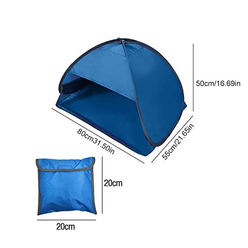 Beach Canopy, Portable Sun Shade Canopy Beach Sunbathing Personal Sun Protection Quick Installation for 1 People