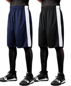 coofandy mesh basketball shorts men big and tall loose fit 11 inch gym shorts