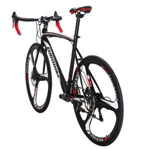 eurobike road bike xc550 21 speed 700c dual disc brake bicycle (54-30mm)