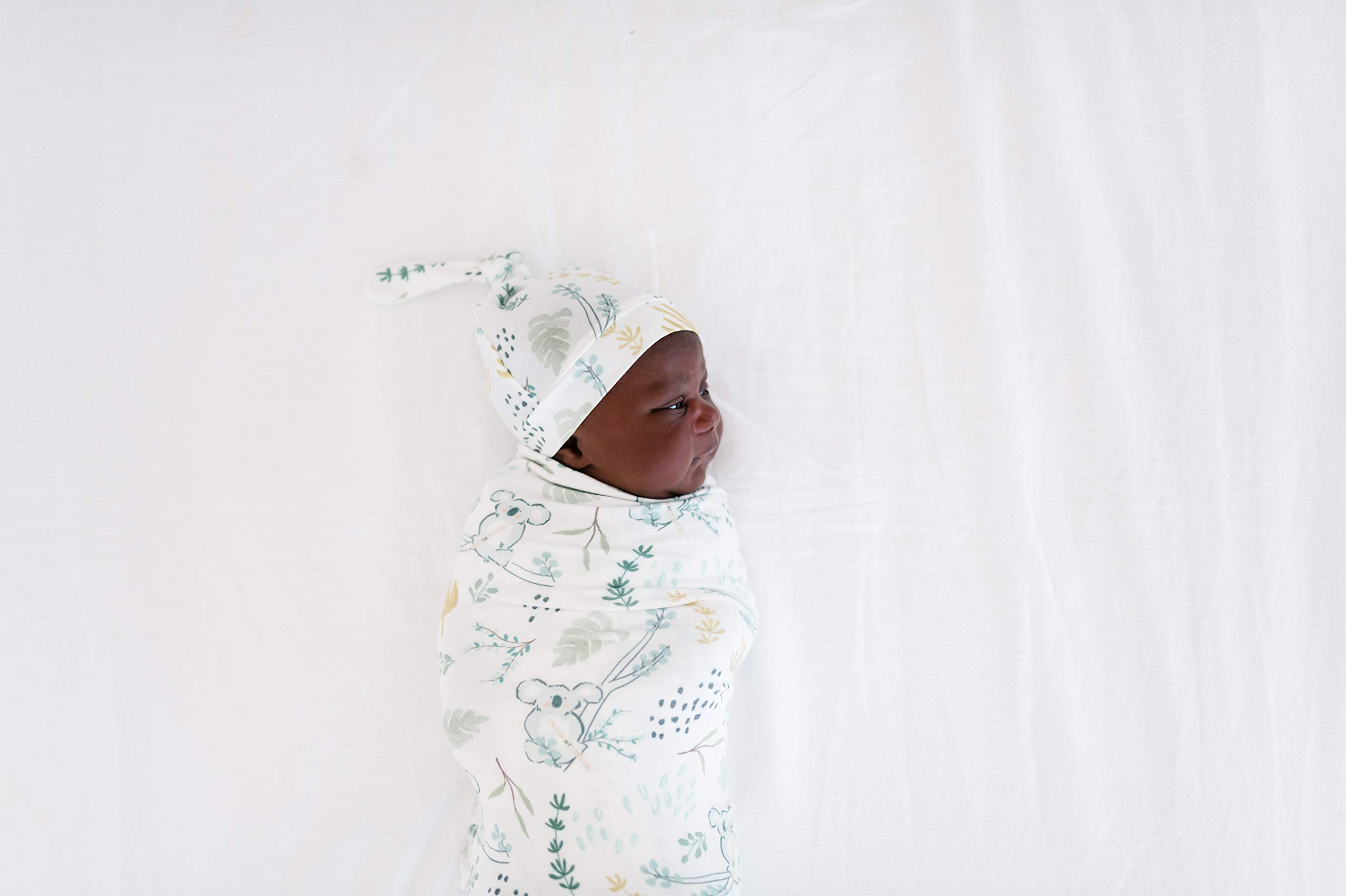 Copper Pearl Large Premium Knit Baby Swaddle Receiving Blanket Aussie