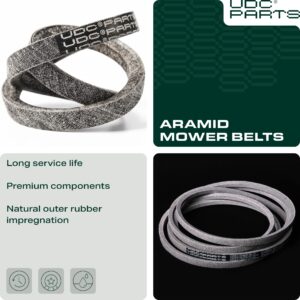 UDC Parts Mower Deck Belt 539114557 / Kevlar Cord / 154.00 inches/for Husqvarna Craftsman Poulan