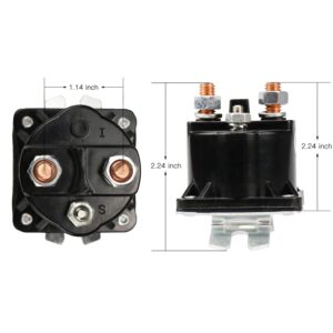 YIXIN 3 Post Solenoid Switch 240-20008 12V Compatible with Waltco Maxon Liftgate 75089822 75089831 262939 263061 Prestolite SAZ4201BJ