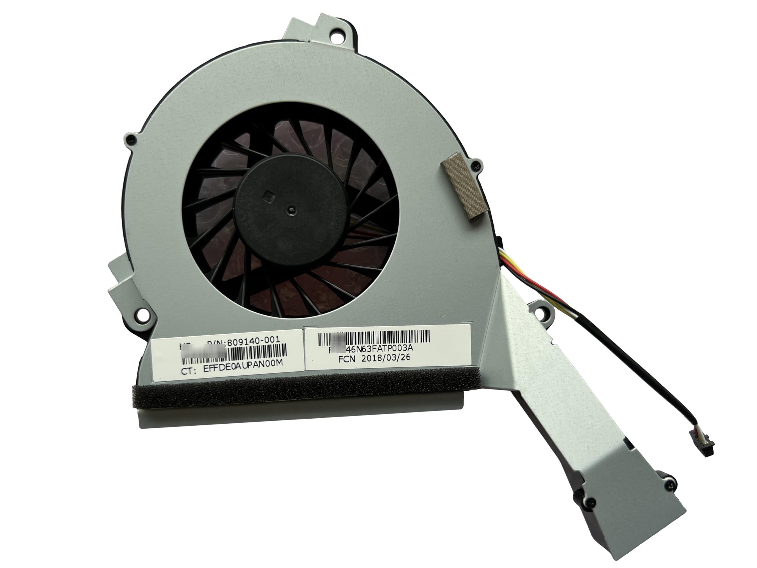 HK-Part Fan for HP Pavilion 22-A 23-Q 27-N 22-A113W 23-Q214 23-Q105NA All-in-One CPU Cooling Fan 809140-001