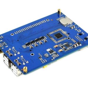 Compute Module IO Board with PoE Feature Development Board Composite Breakout Board for Developing with Raspberry Pi CM3 / CM3L / CM3+ / CM3+L,Onboard 10/100M Ethernet Port,USB Ports