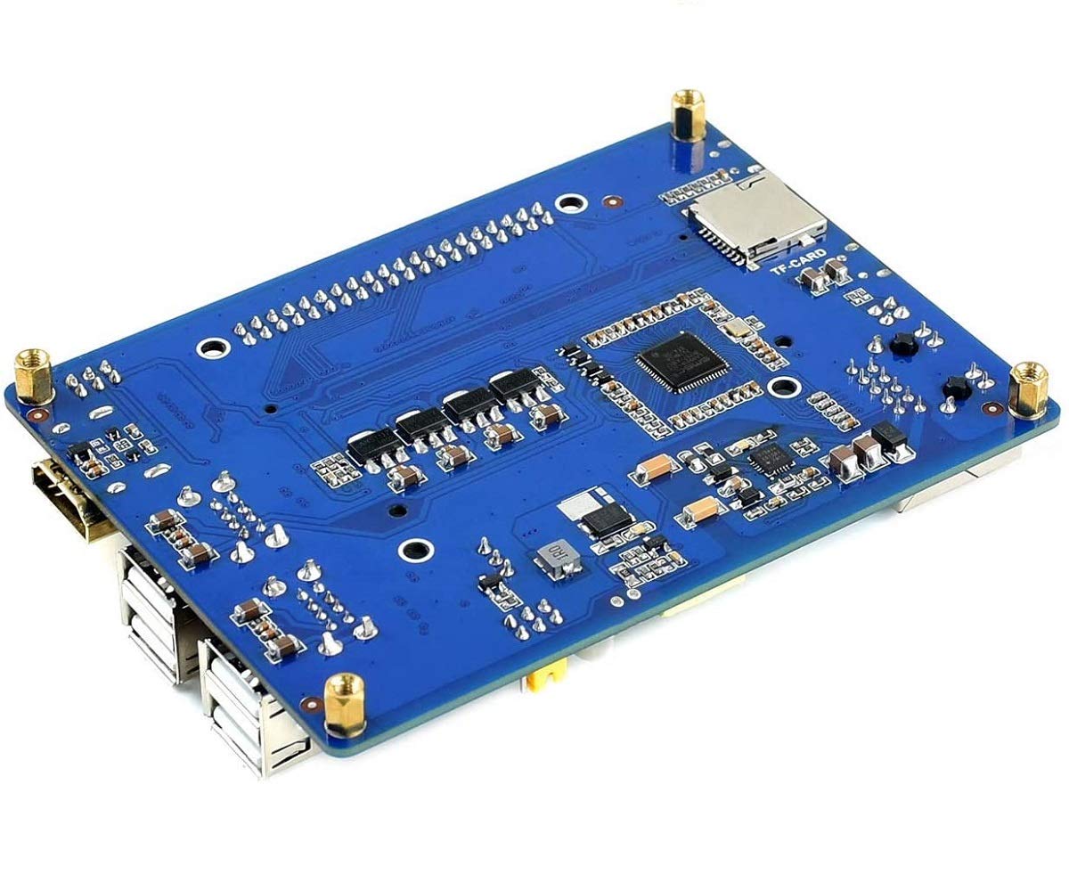 Compute Module IO Board with PoE Feature Development Board Composite Breakout Board for Developing with Raspberry Pi CM3 / CM3L / CM3+ / CM3+L,Onboard 10/100M Ethernet Port,USB Ports