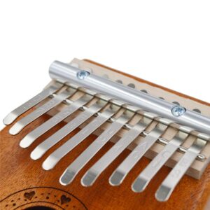 Jiayouy Kalimba Thumb Piano 10 Keys DIY Sets Bridge Saddle for Kalimba Thumb Piano Replacement Accessories