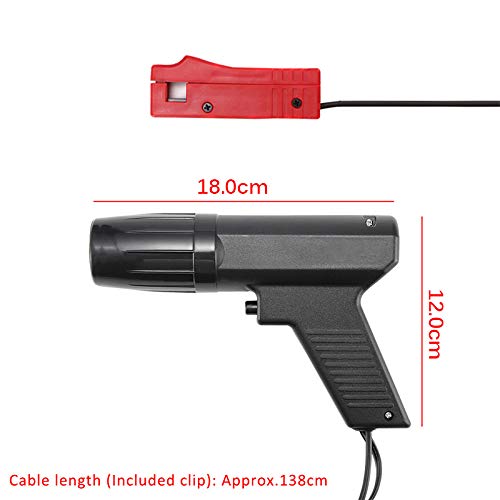 Houkiper Car Timing Light Automotive, Engine Timing Strobe Light Gun, Inductive Xenon Ignition Timing Light Tool for Car Vehicle Motorcycle, Marine