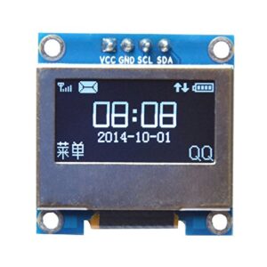 CoCocina 0.96 Inch 4Pin Blue Yellow Iic I2C OLED Display Module Geekcreit for Arduino - Products That Work with Official Arduino Boards