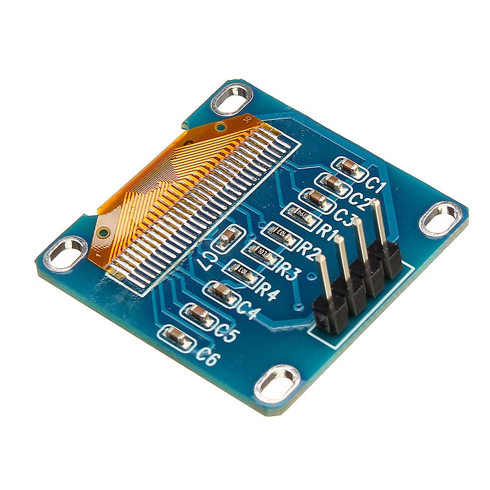 CoCocina 0.96 Inch 4Pin Blue Yellow Iic I2C OLED Display Module Geekcreit for Arduino - Products That Work with Official Arduino Boards