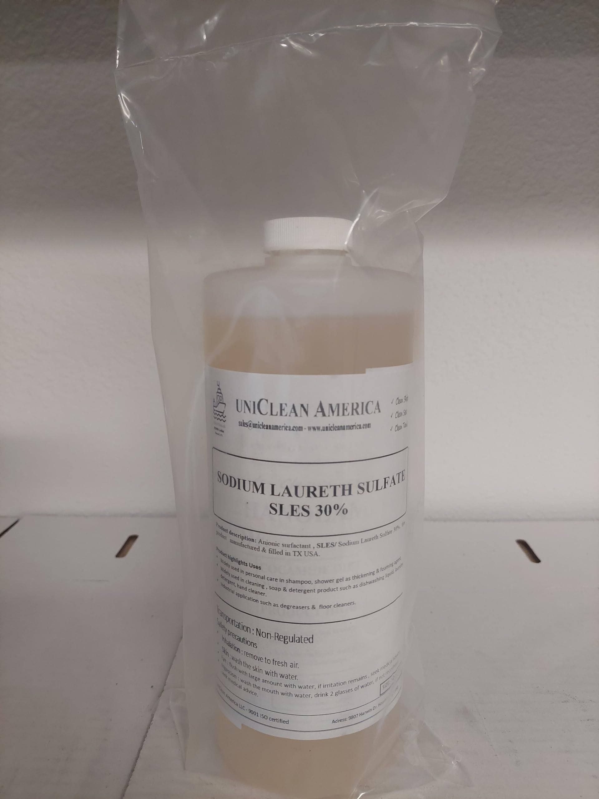 Sodium laureth sulfate 60%/ SLES (16 oz, 60%)