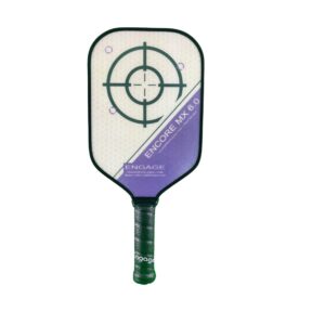 Engage Pickleball Encore MX 6.0 Pickleball Paddle - Pickleball Paddles with Thick Polymer Core - USAPA Approved Pickleball Paddles Pickleball Rackets for Adults - Lite (Purple)