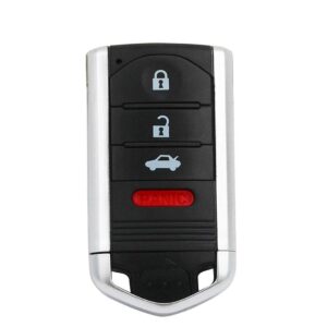 wfmj for acura zdx rdx ilx tl 4 buttons remote smart key case shell fob (only key case shell)