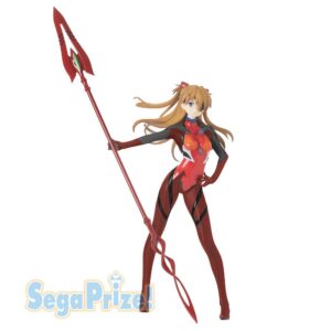 sega rebuild of evangelion: asuka shikinami langley premium figure spear of cassius