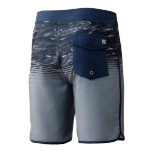 HUK Men's Classic 20" Boardshort | Quick-Drying Fishing Shorts, Sargasso Sea, 30